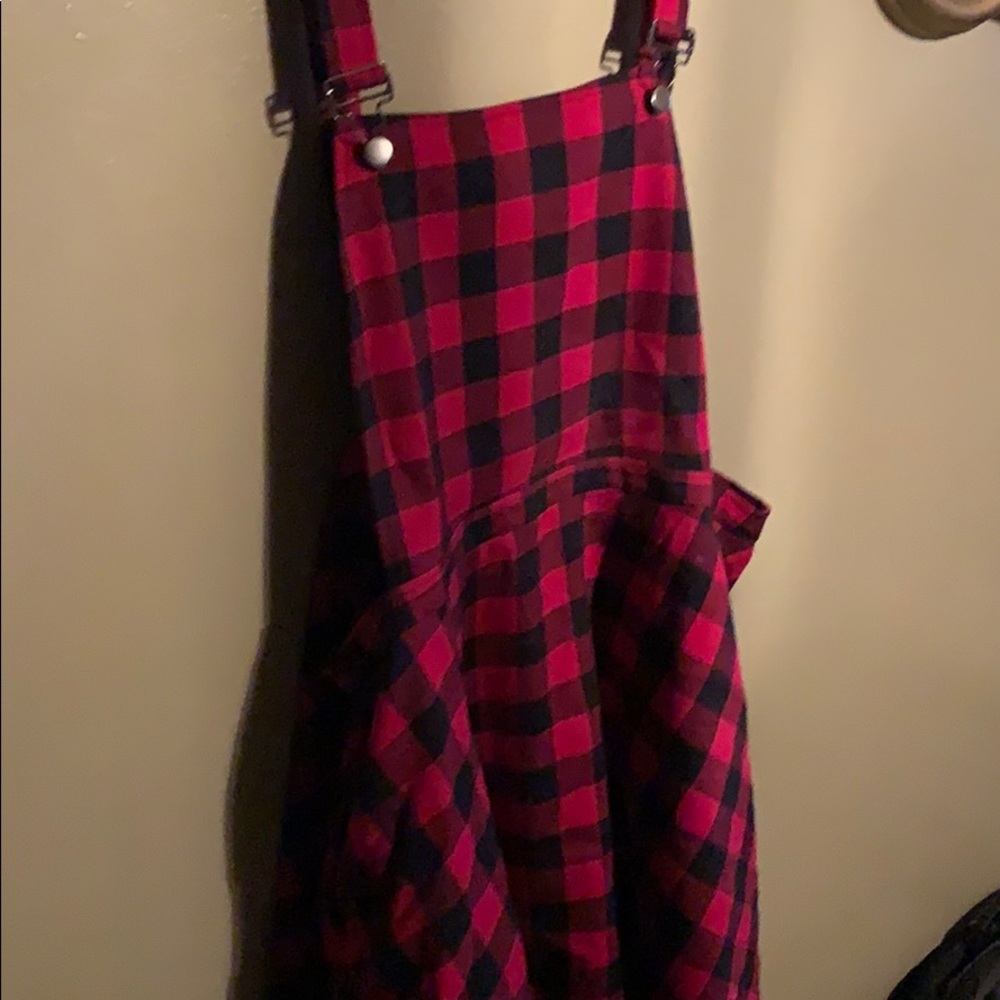 Play pattern plus size dress
